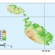 Malta topography